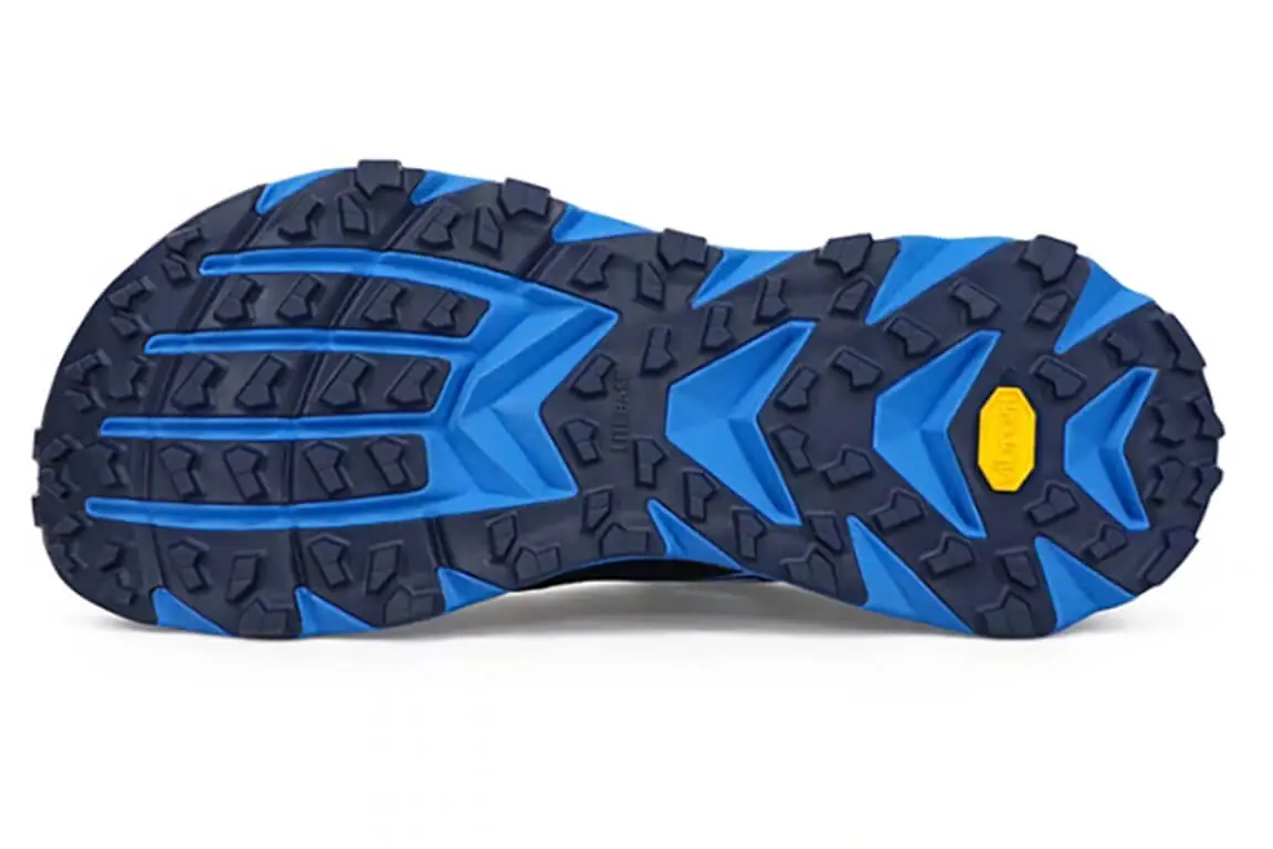 Altra Mont Blanc Outsole blue