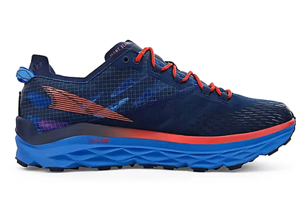 Mlue Altra Mont Blanc Midsole